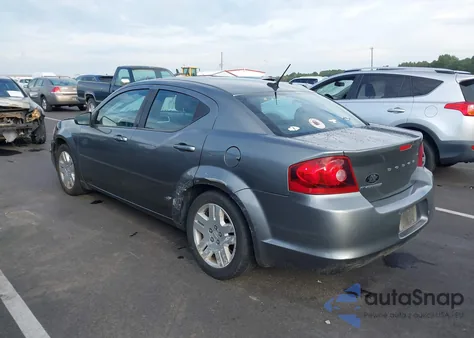 2013 Dodge Avenger Se from USA, damaged, VIN 1C3CDZAB6DN619818